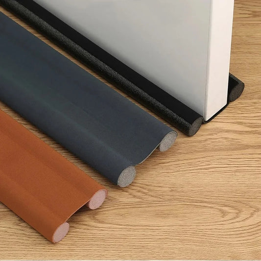 Door Bottoom Seal Strip Flexible Wind Reduction Stopper Under Door Sealing Blocker Door Weatherstrip Sound Proof Wall Panels