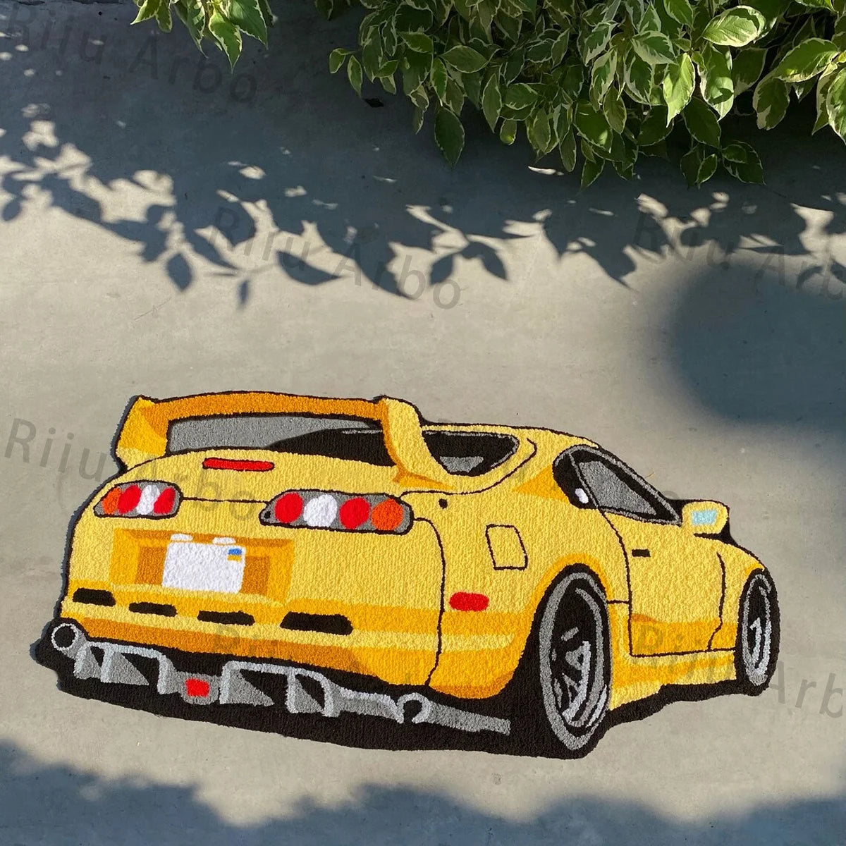 Bedroom Carpet Boys Room Decoration Rug Car Shape Floor Mat Car Lover Gifts for Boy Home Decor Bedside Mats Soft Fluff Shaggy