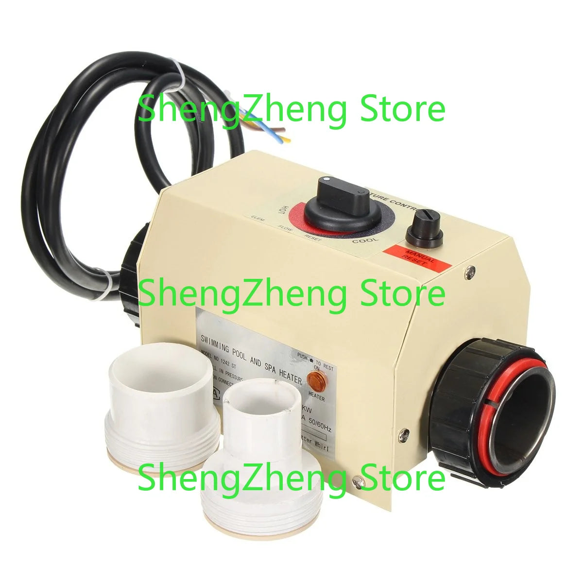 COASTS 3KW/2KW 220V Swimming Pool & SPA Hot Tub El ectric Water Heater Thermostat