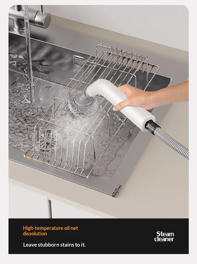 New Handheld High Temperature Steam Cleaner Kitchen Hood Cleaner for Deep Cleaning and Sanitising Electric Steam Cleaner