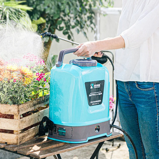 20L/10L/8L Electric Sprayer Back Irrigation Rechargeable Agricultural Gardening Tool High Pressure Atomizing Battery Sprayer