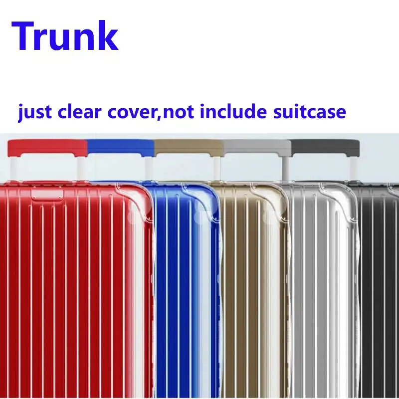 Luggage Cover For Rimowa Essential Trunk Plus Rimow Original Classic Hybrid Distinct Essential Lite Clear PVC Customized
