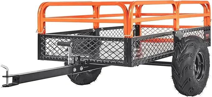 Heavy-Duty Yard Dump Trailer – 1500 lb Capacity, 15 cu. ft.
Perfect for lawn, garden, and outdoor hauling. Durable design for easy dumping and transport.