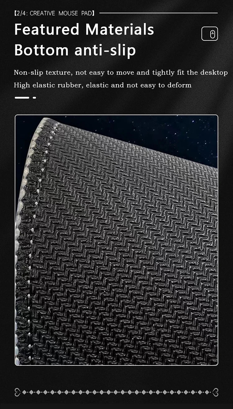 Red classic performance car Mouse Pad Desk Mat Non-Slip Gaming mats pc accessories keyboard mousepad Office carpet Extended pad
