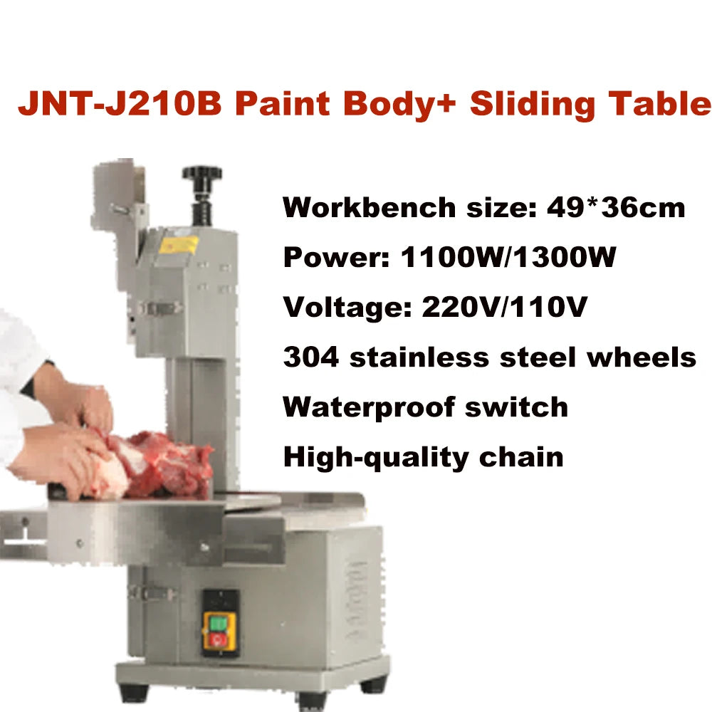 Desktop Electric Bone Saw Cutter Saw Food Processor  Cutting Machine Commercial Bone Cutter Keukenmachine
