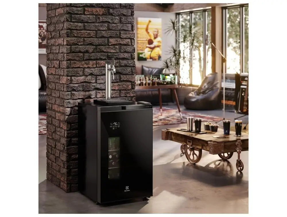 Electrolux Home Bar EB10C Vertical Black 108.5L Frost Free Brewer-220V