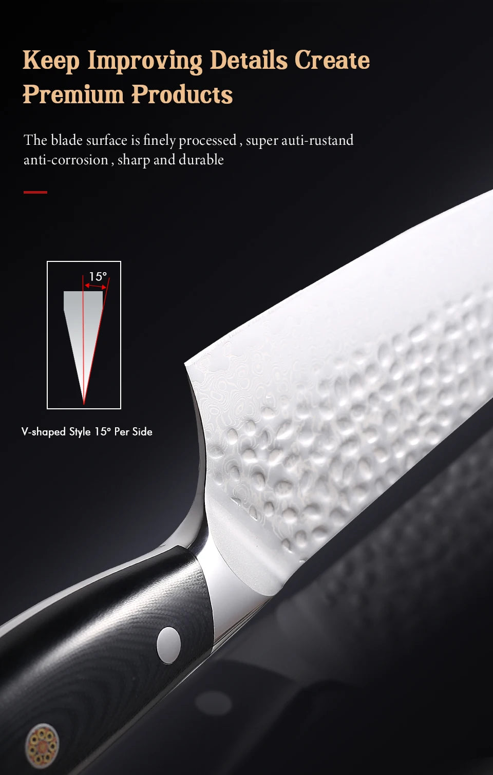 MOSTODOZO 6-inch Japanese Style Bunka Knife Damascus Steel Slicer Meat Utility Fruit Professional Kitchen Kiritsuke Chef Knives