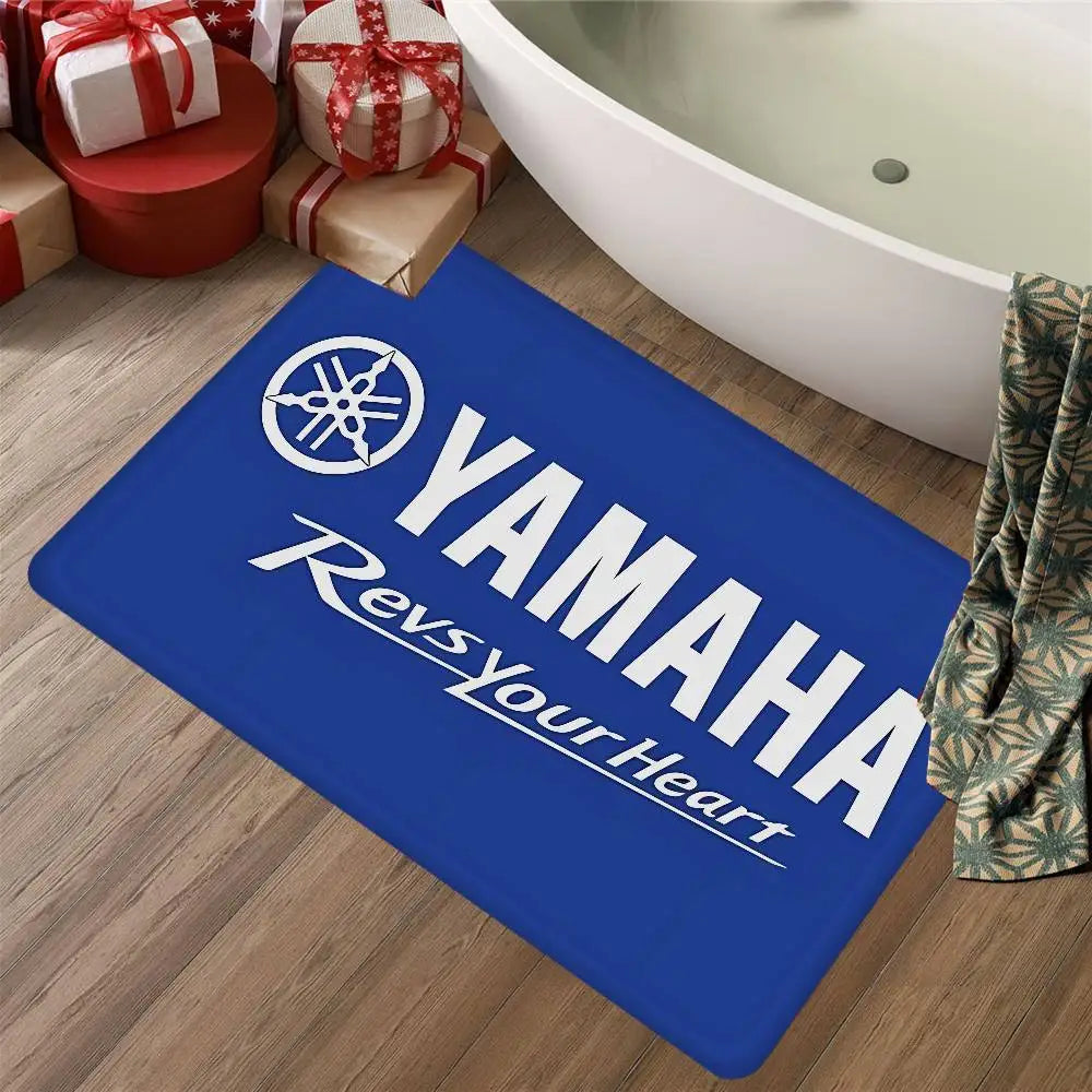 Motorcycle Y-YamAha-S Room Mats Anti-slip Absorb Water Long Strip Cushion Bedroon Mat Household Carpets