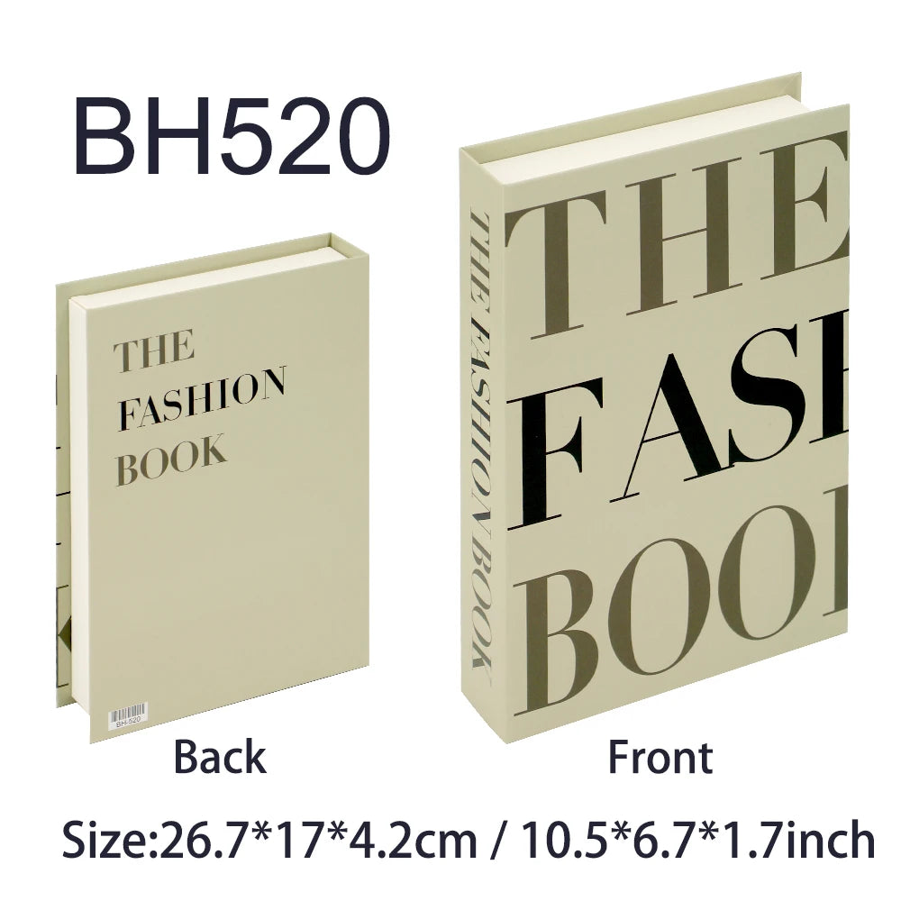 Aperol Cocktail Luxury Fake Books Decoration Coffee Table Decorative Books Club Villa Hotle Decoration Shooting Props Home Extra