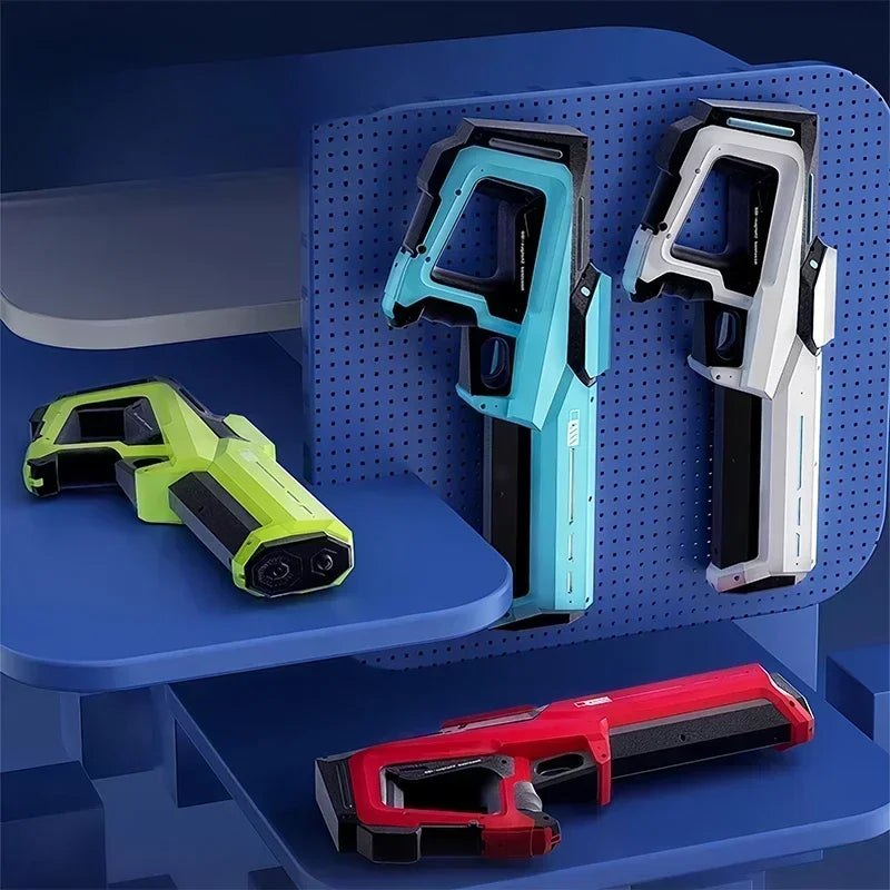 New electric water gun, automatic water suction, large-capacity continuous release, drift children's toy gift