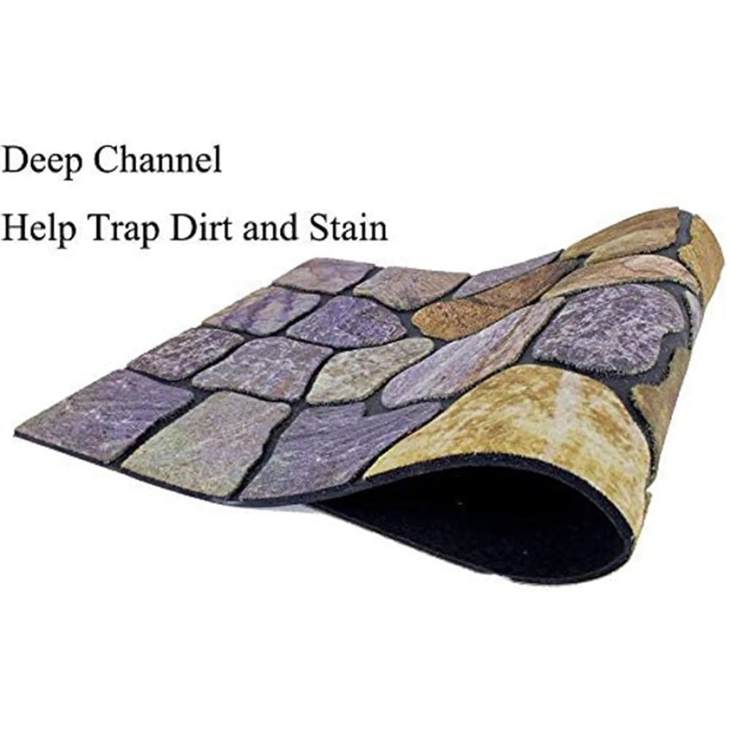 Outdoor Welcome Mat At The Front Door Entrance Non Slip Rubber Doormat Heavy Doormat Shoes Scraper Indoor Low-key Floor Mat