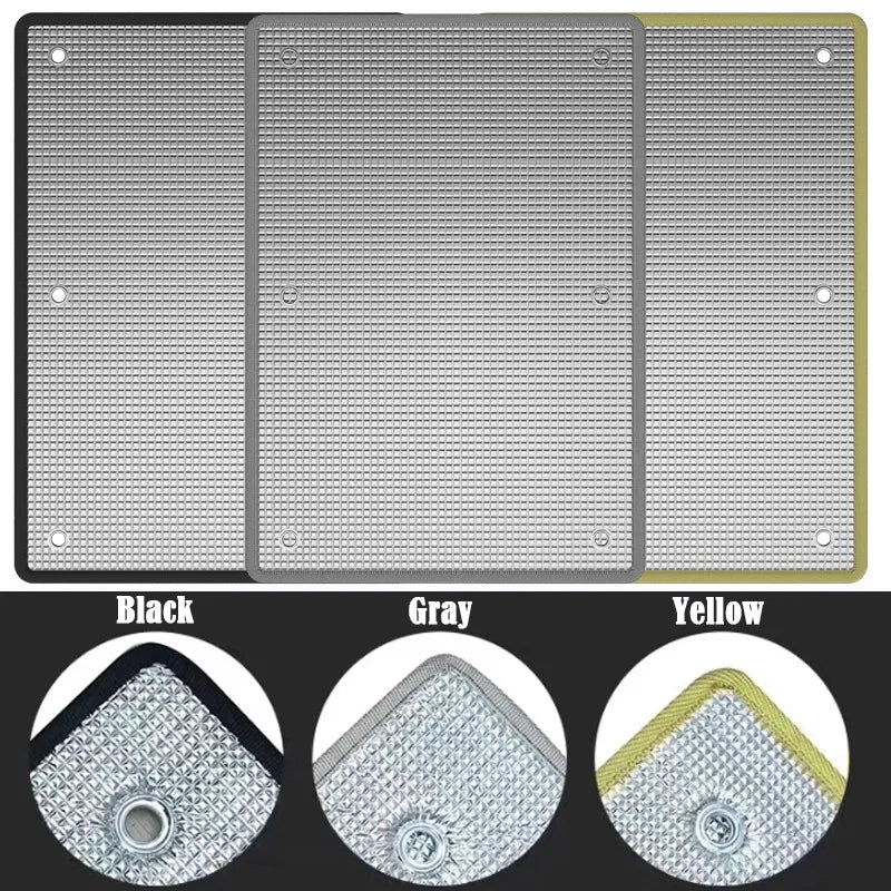 Home Windows Sunshades Anti-UV Aluminum Foil Shading Screen Sunshine Room Shading Board Keep Warm Film Balcony Privacy Pad
