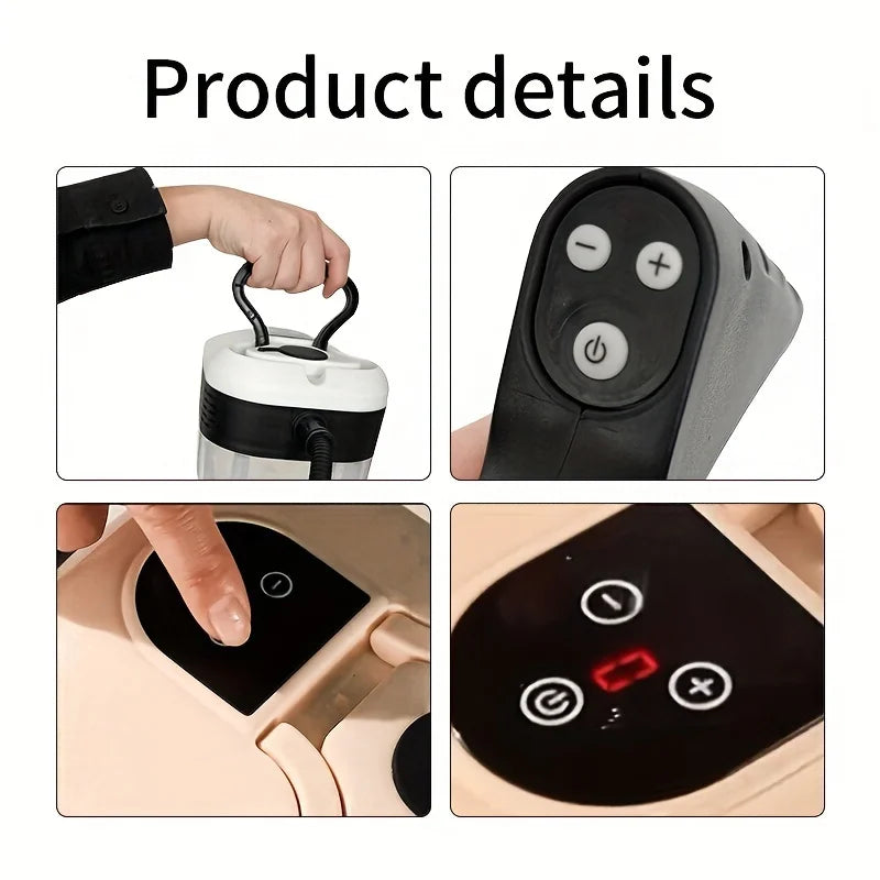 2500W High Pressure Steam Cleaner High Temperature Washing Machine for Home Air Conditioner Kitchen Hood Car Floor Cleaning Use