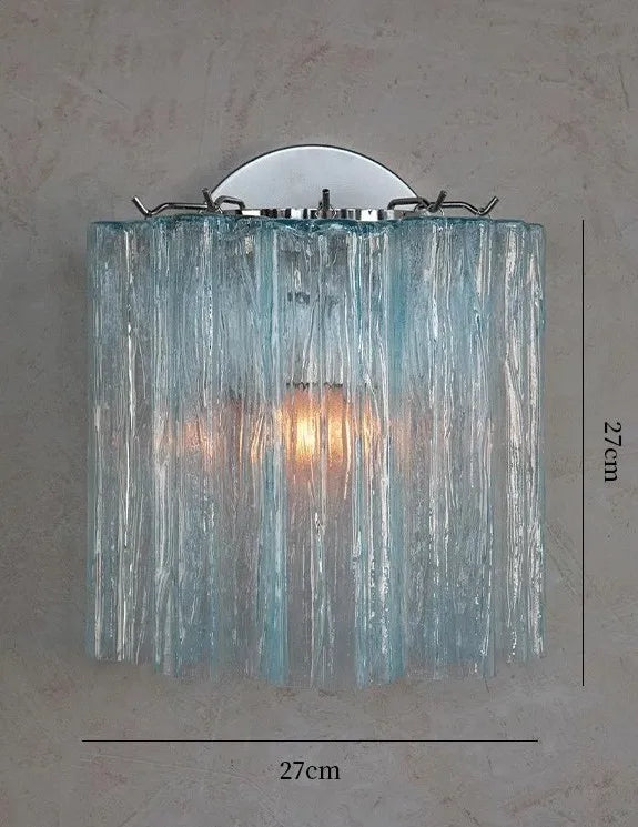Art Deco Stained Glass Tube Chandelier – Luxury Ceiling Pendant Light Elegant lighting fixture perfect for kitchen islands, dining rooms, or any upscale interior space. Adds a touch of sophistication and style.