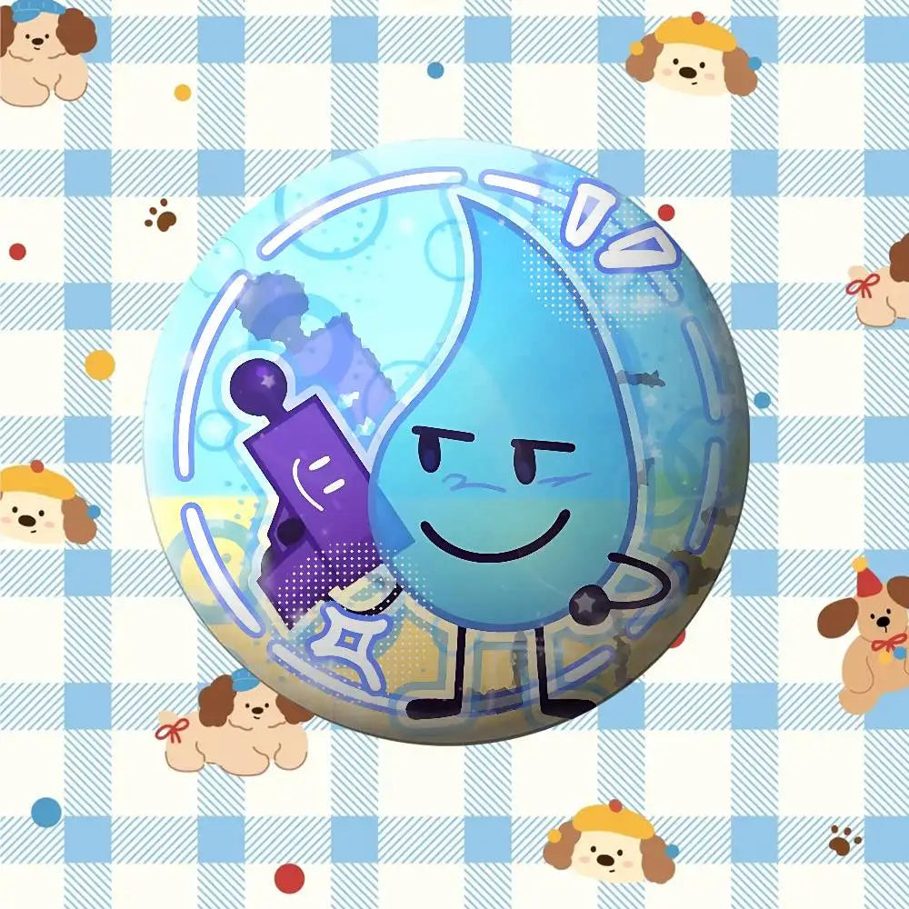 Funny A-Inanimate Insanity-S Badges Tinplate Soft Button Pin Brooch Metal Badge Custom Jewelry Accessories Hat Bag Lapel