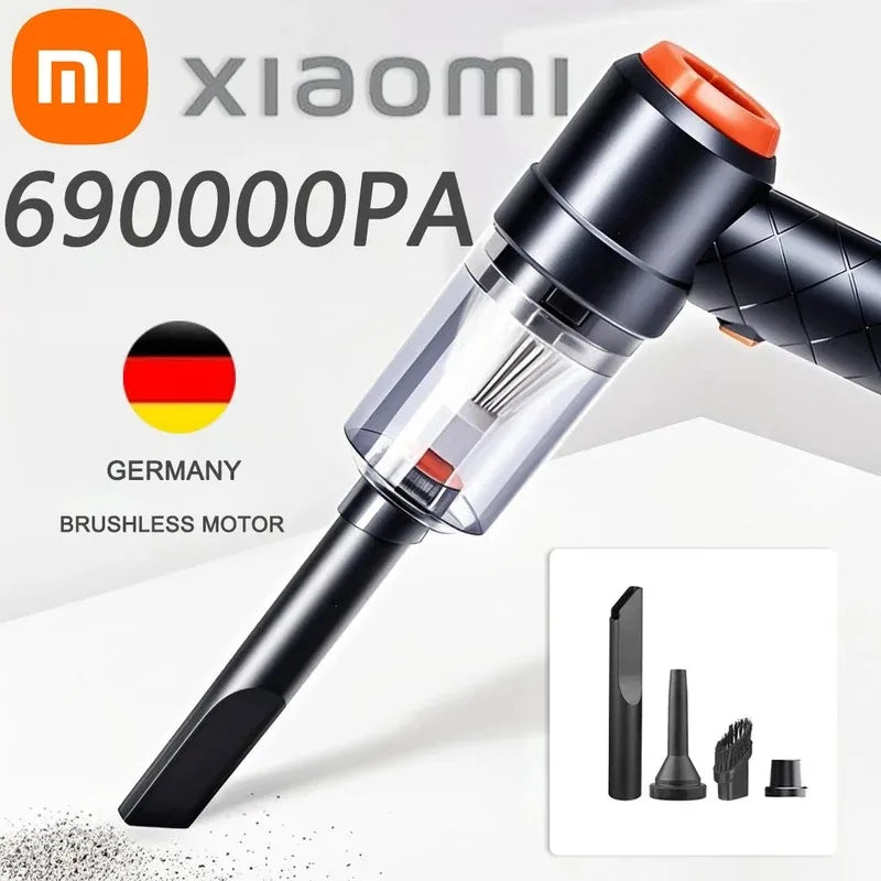 2025 Portable Small Vacuum Cleaner For Multi Purpose Vehicles Small Household Pump Handheld Car Vacuum Cleaner