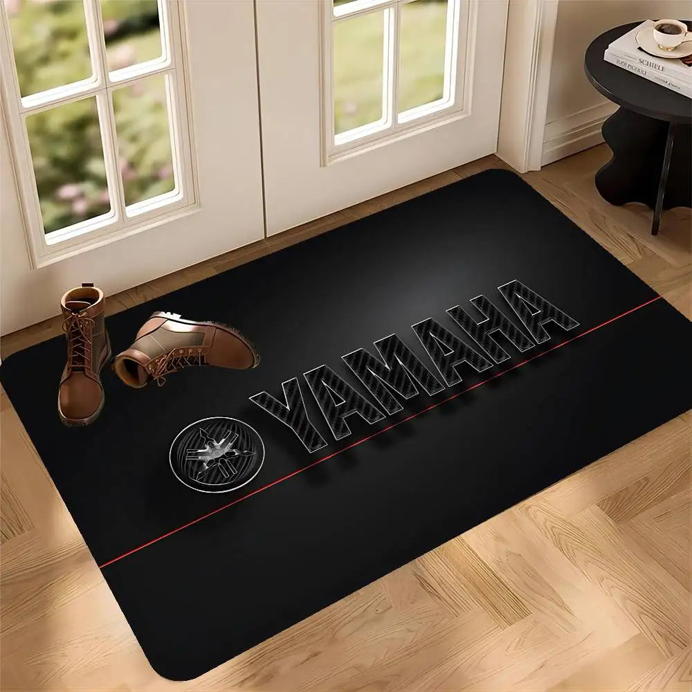Motorcycle Y-YamAha-S Room Mats Anti-slip Absorb Water Long Strip Cushion Bedroon Mat Household Carpets