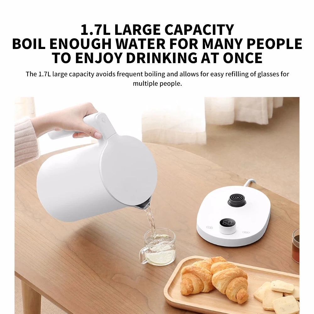 NEW MIJIA Smart Kettle 2 Pro Electric Kettles Kitchen Appliances LED Display 24H Intelligent Temperature Constant samovar