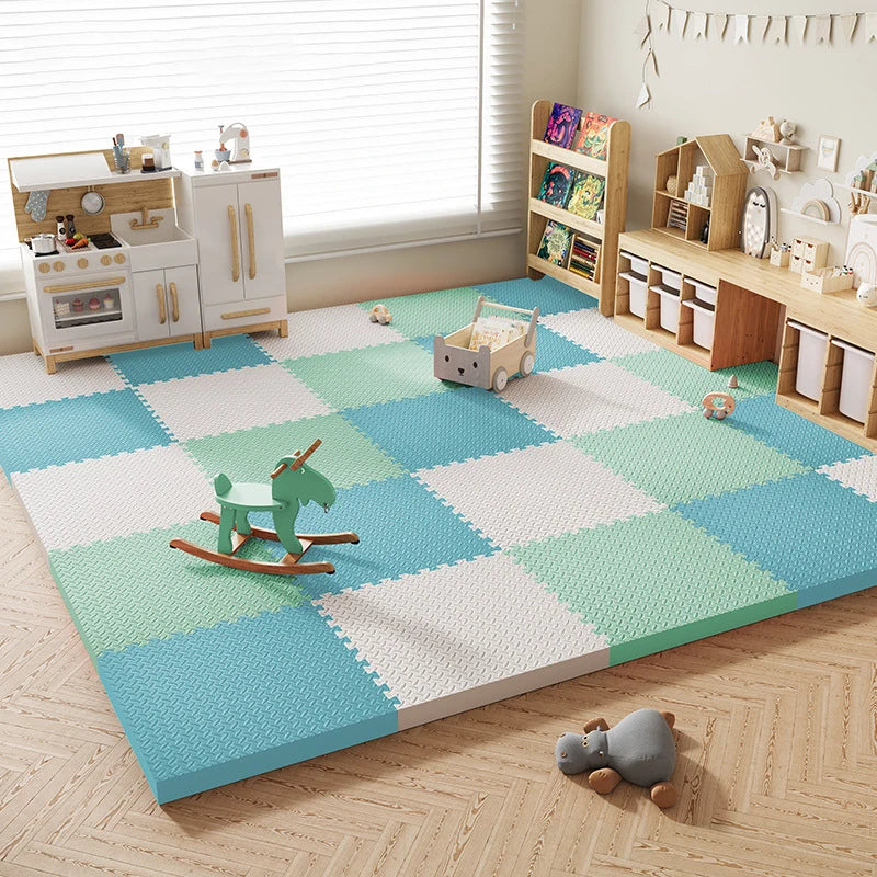 2.5CM Thick Baby Play Mats EVA Foam Puzzle Mat Children Room Activities Mat For Baby Interlock Floor Carpet Exercise Rugs 30CM