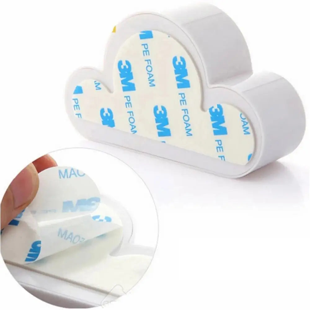Cute Magnetic Cloud Powerful Magnets Keychains Hooks Key Hangers Organizer for Wall Door Entryway Foyer Easy to Install