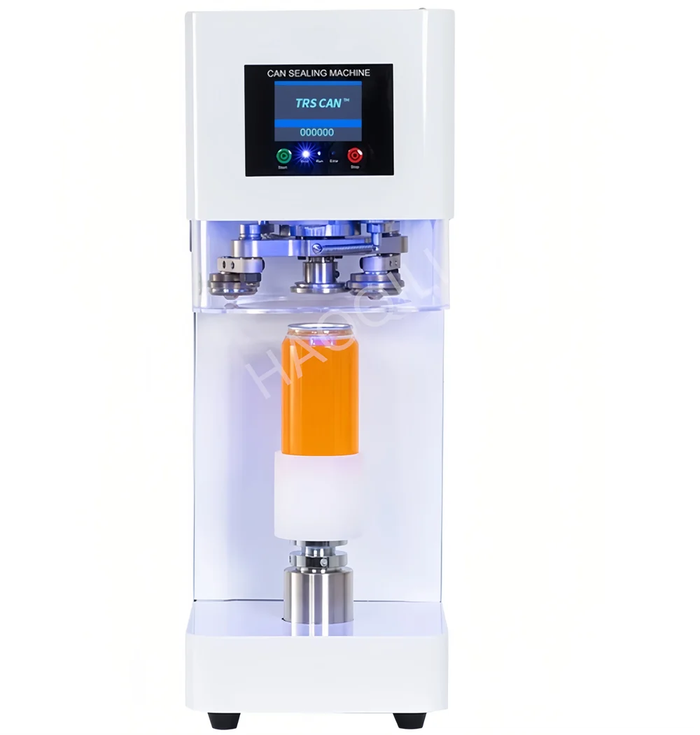 Commercial Can Sealing Machine 330/500/650ml Can Sealer 55mm Caliber Milk Tea Beverage Bottle PET Aluminum Bottle