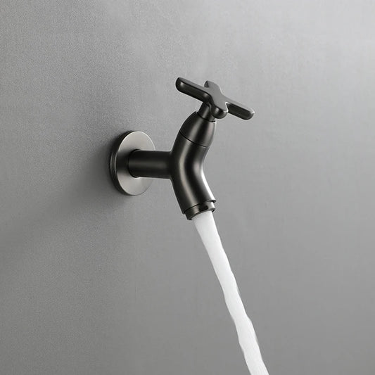 Wall Mounted Basin Faucet Mop Pool Brass Tap Outdoor Garden Faucet Single Cold Water Bathroom Accessories Kitchen Sink Faucets