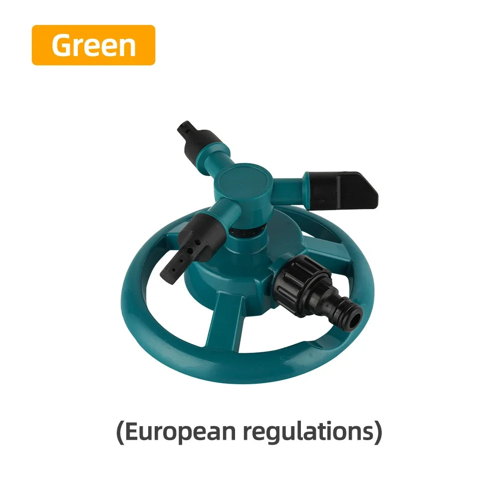 360  Automatic Rotating Garden Sprinkler – Quick Coupling Nozzle for Lawn & Garden Irrigation