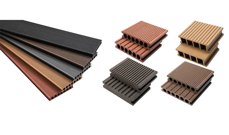 Resort-Style WPC Composite Wood Decking – Slip-Resistant Durable and stylish decking solution for outdoor spaces, combining wood aesthetics with the low-maintenance benefits of composite materials.