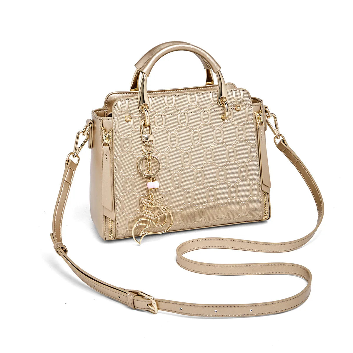 Cowhide Leather Women’s Handbag Luxury Design Elegant shoulder, crossbody, and tote style in one. Spacious and stylish, perfect for moms and everyday use.