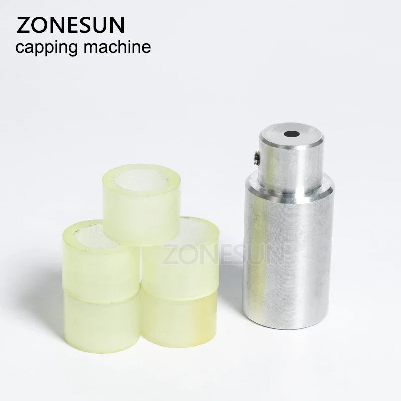 ZONESUN Optional Mix Up Capping Machine Portable Automatic Electric With Security Ring Bottle Capper Screwing Sealing Machine