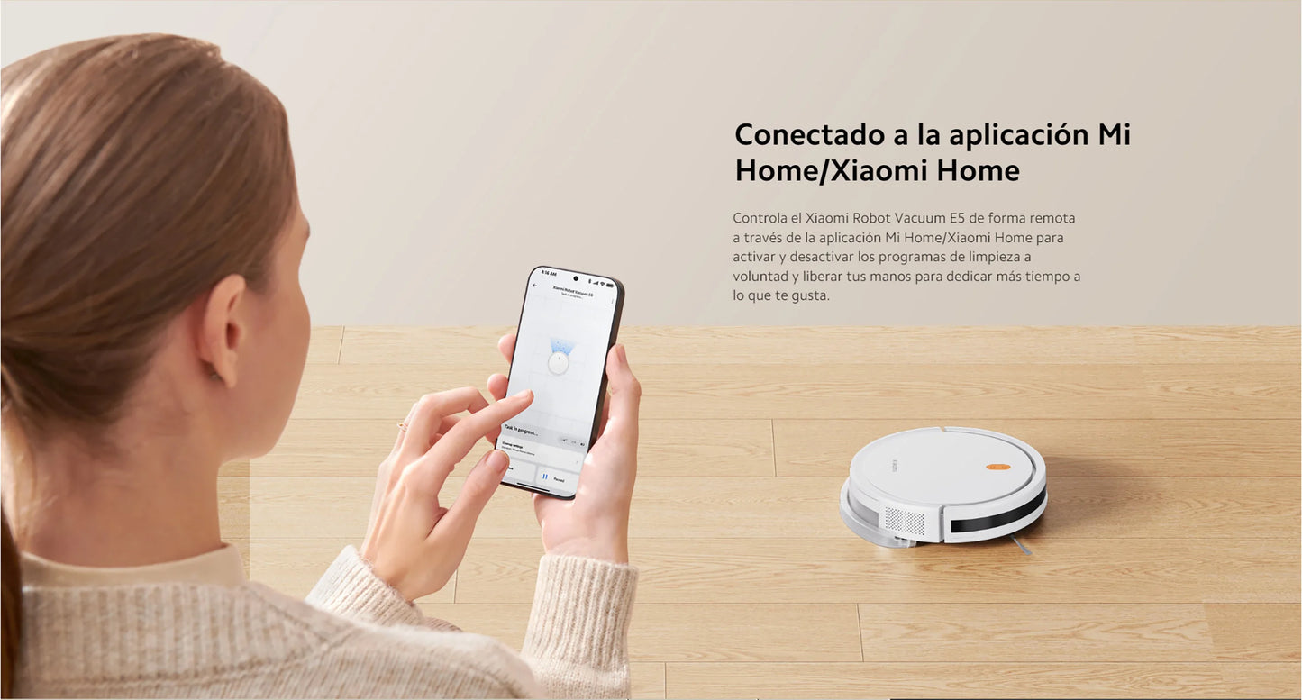 Official |    Xiaomi Robot Vacuum E5 Black