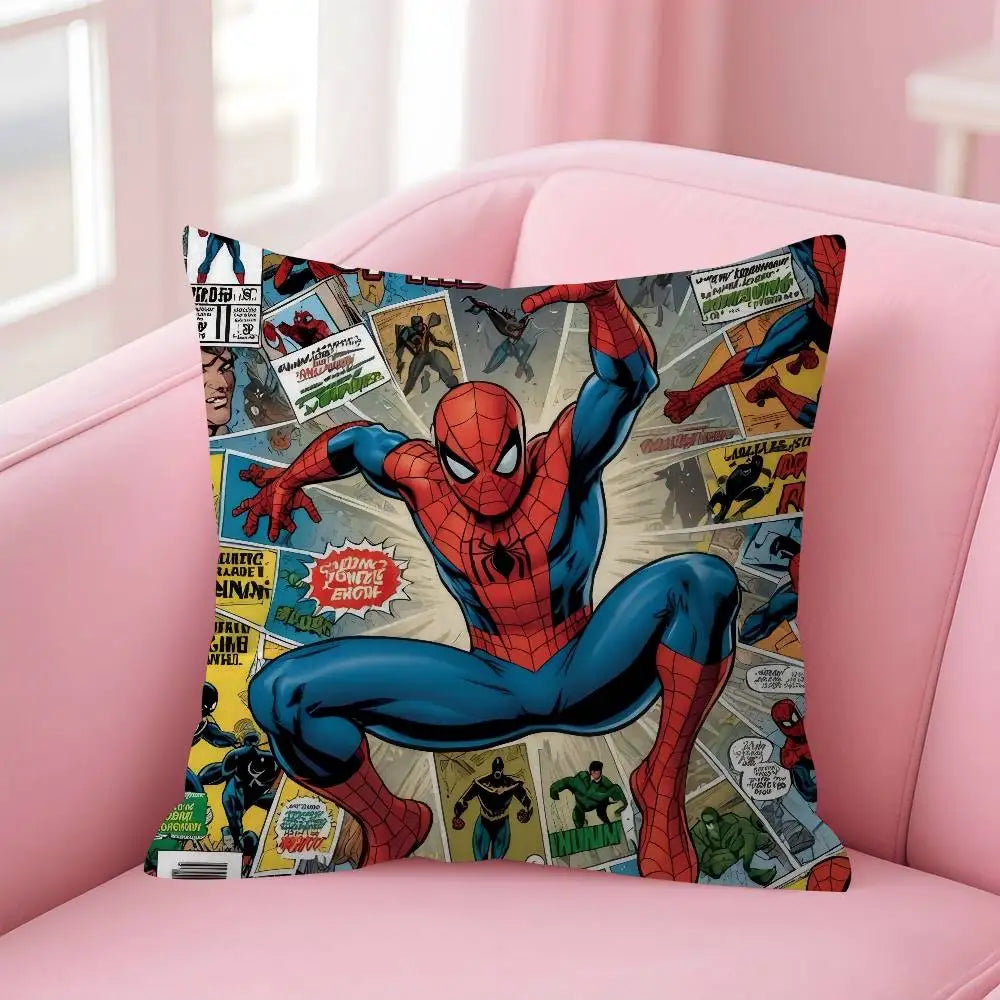 Maple Design Cushion Cover Happy Autumn Harvest decor Holiday Decorati Pillow Cover Movie S-Spider COOL Man CLASSIC