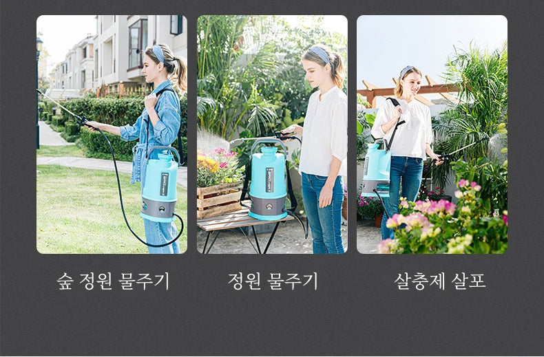 20L/10L/8L Electric Sprayer Back Irrigation Rechargeable Agricultural Gardening Tool High Pressure Atomizing Battery Sprayer