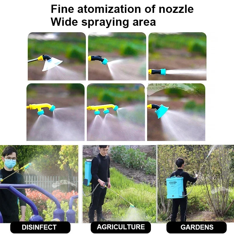 20L High-pressure Household Backpack Sprayer Agricultural Outdoor Sprayer Lithium Battery Detachable