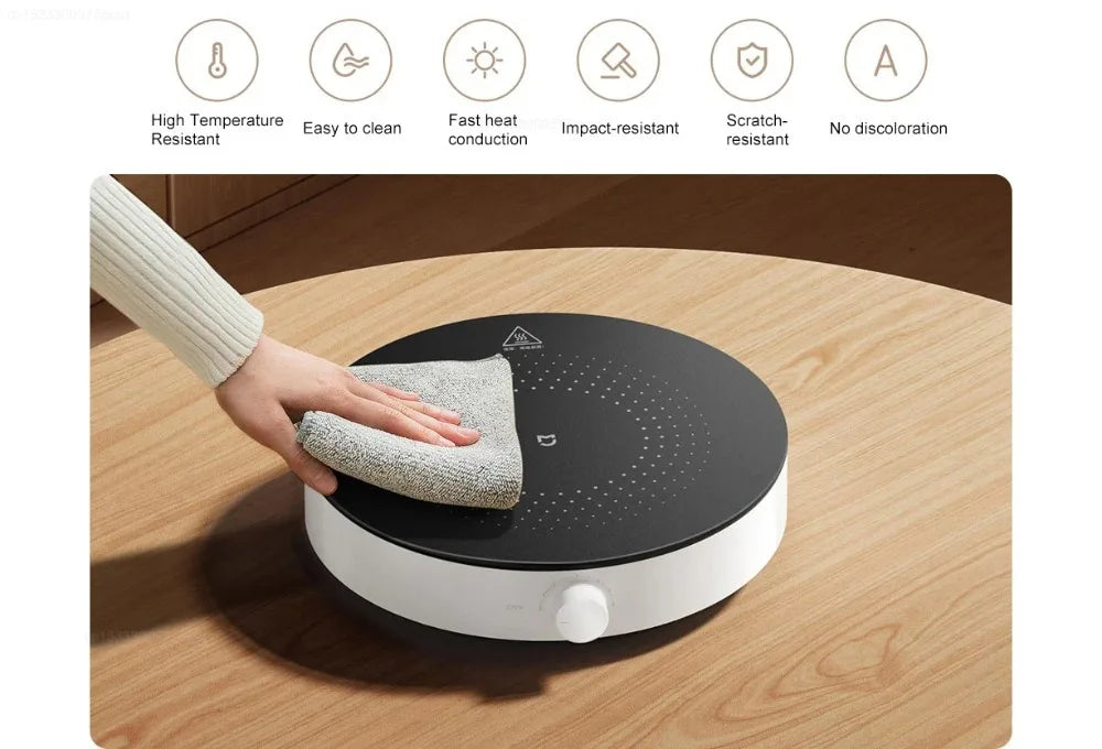 Xiaomi Mijia Induction Cooktop N1,6 Gear Fire Adjustment,8 Safety Protection,Kitchen Electric Induction Cookers,2100W Power,220V