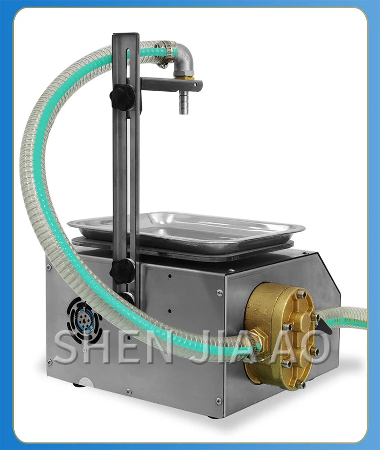 CSY-L15 Flow Weighing Type Fully Automatic Dispensing Filling Machine Honey Sesame Sauce Edible Oil Glue Viscous Liquid