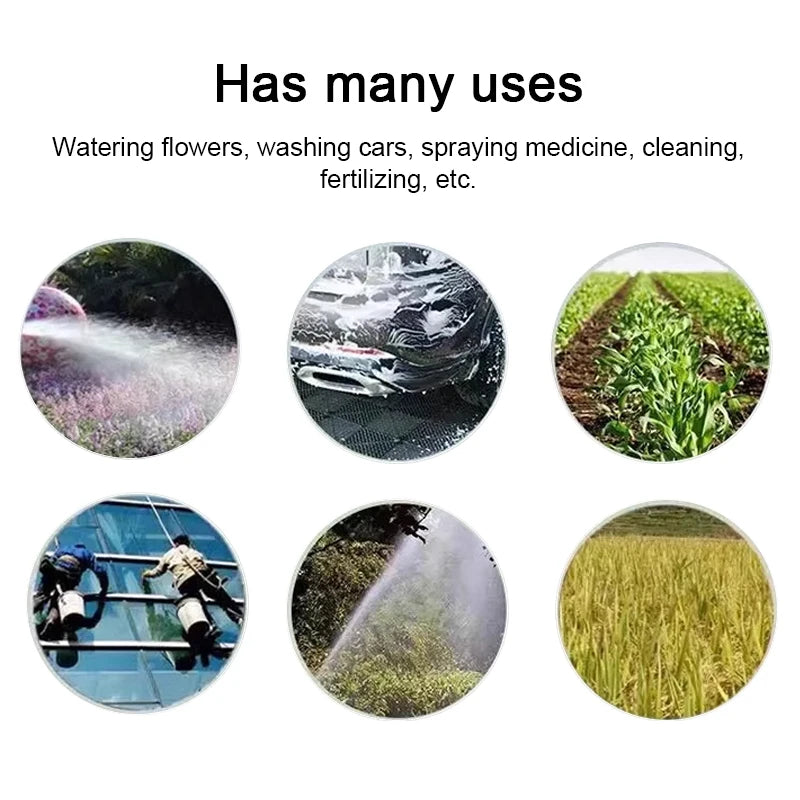12V 24V 220V Fruit Tree Electric Watering Pump Portable Agricultural High Pressure Double Cylinder Plunger Dosing Machine Pump