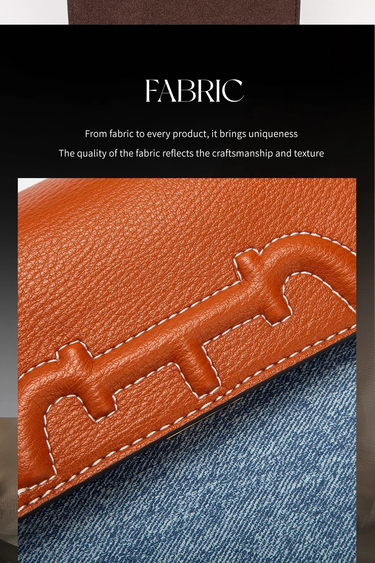 Women’s Denim Shoulder Bag – Simple Saddle Style Trendy flip square design with a casual denim look. Versatile and perfect for everyday wear.