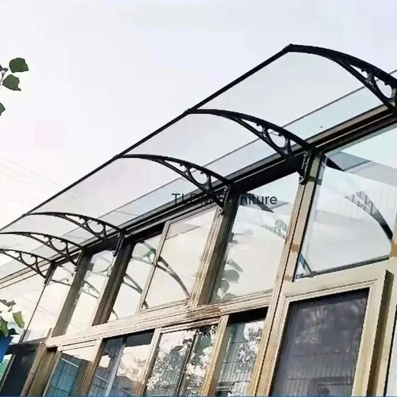 Modern Metal Awning for Electric Box Silent Outdoor Thickened Awnings Personalized Commercial Waterproof Awnings for Terrace