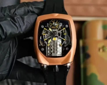 Advanced limited edition men's mechanical watch new design carving custom watch automatic mechanical men's watch men's gif