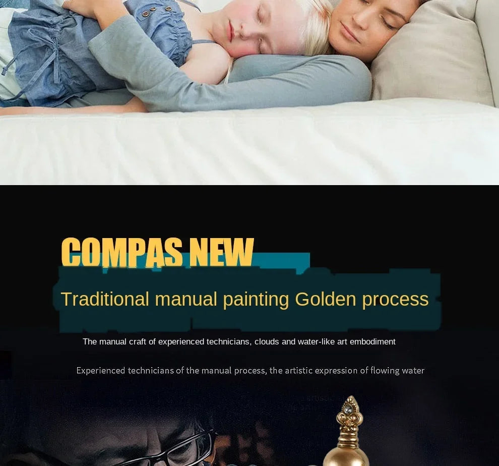 European Style Retro Wall Clock Watch Living Room Mute Pendulum Clock Elegant Taste Family Gift Art Decoration Rome Luxury