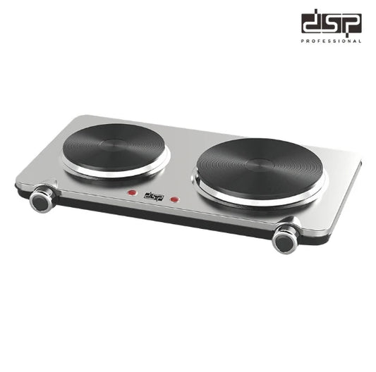 Houselin Double Induction Cooktop,Portable Induction Cooker with 2 Burner Independent Control,Ultrathin Body,1500W