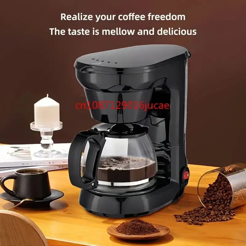 2025 new steam coffee machine, automatic drip coffee machine, American European milk tea machine, coffee pot