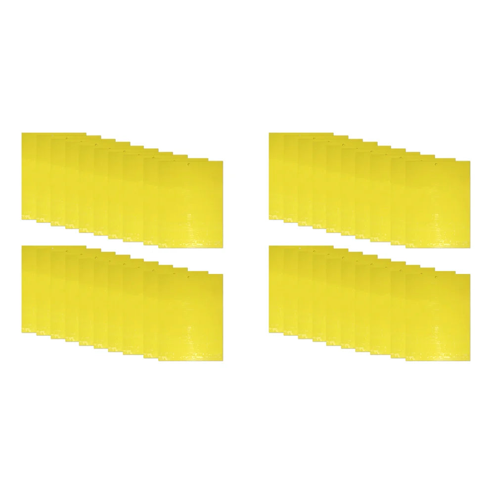 20-100pcs Sticky Insect Board Powerful Flycatcher Sticker Sheet Greenhouse Pest Control Insecticide Double-sided Adhesive Tape