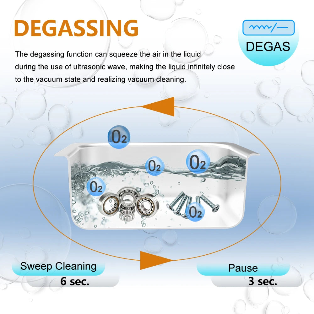 2L 3L 4L 6L 10L 15L 22L 30L Digital Ultrasonic Bath 600W Heater Timer Degas Clean Basket Ultrasound Cleaner Cleaning Tool