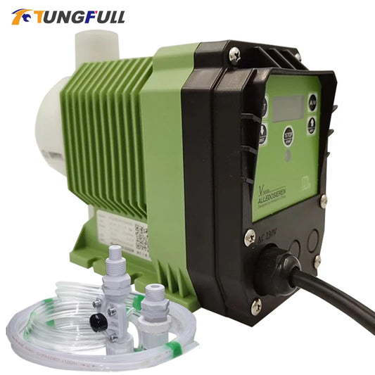 220V Electromagnetic Diaphragm Meterinng Pump Acid Dosing Pump Automatic Electric Micro Dosing Equipment Quantitative Pump