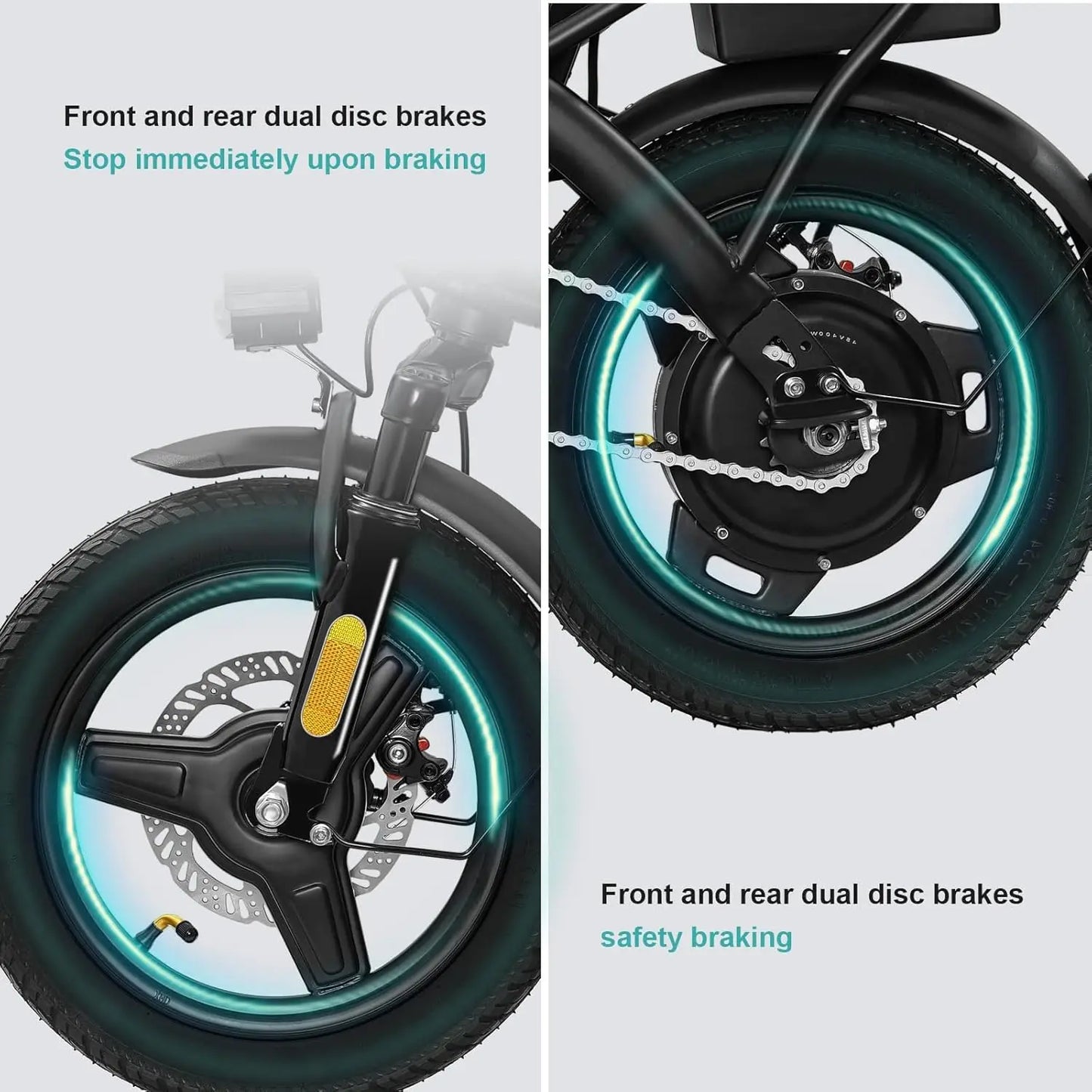 Adults & Teens Folding Electric Bike
560W motor, 48V battery, up to 24 MPH. 3-level pedal assist + throttle, commuter-friendly folding design.
Customizable colors & options perfect for city rides, campus, or daily commute.