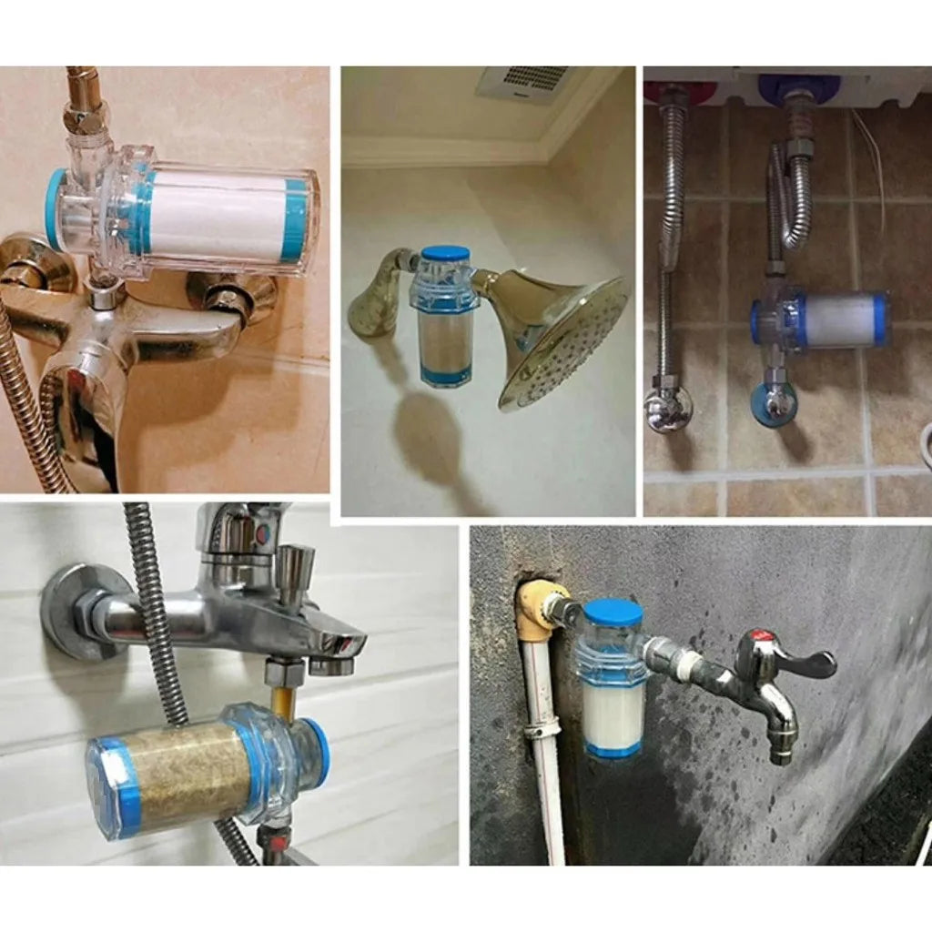 Household Faucet Pre-Filter Water Filter Cartridge Replaceable For Washing Machines Shower Kitchen Bathroom Water Heater Toilet