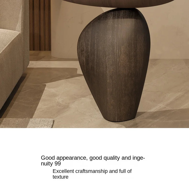 Creative Cobblestone Side Table – Nordic Style Unique, modern design perfect for living rooms, bedrooms, or sofa corners. Stylish coffee/tea table for home décor.