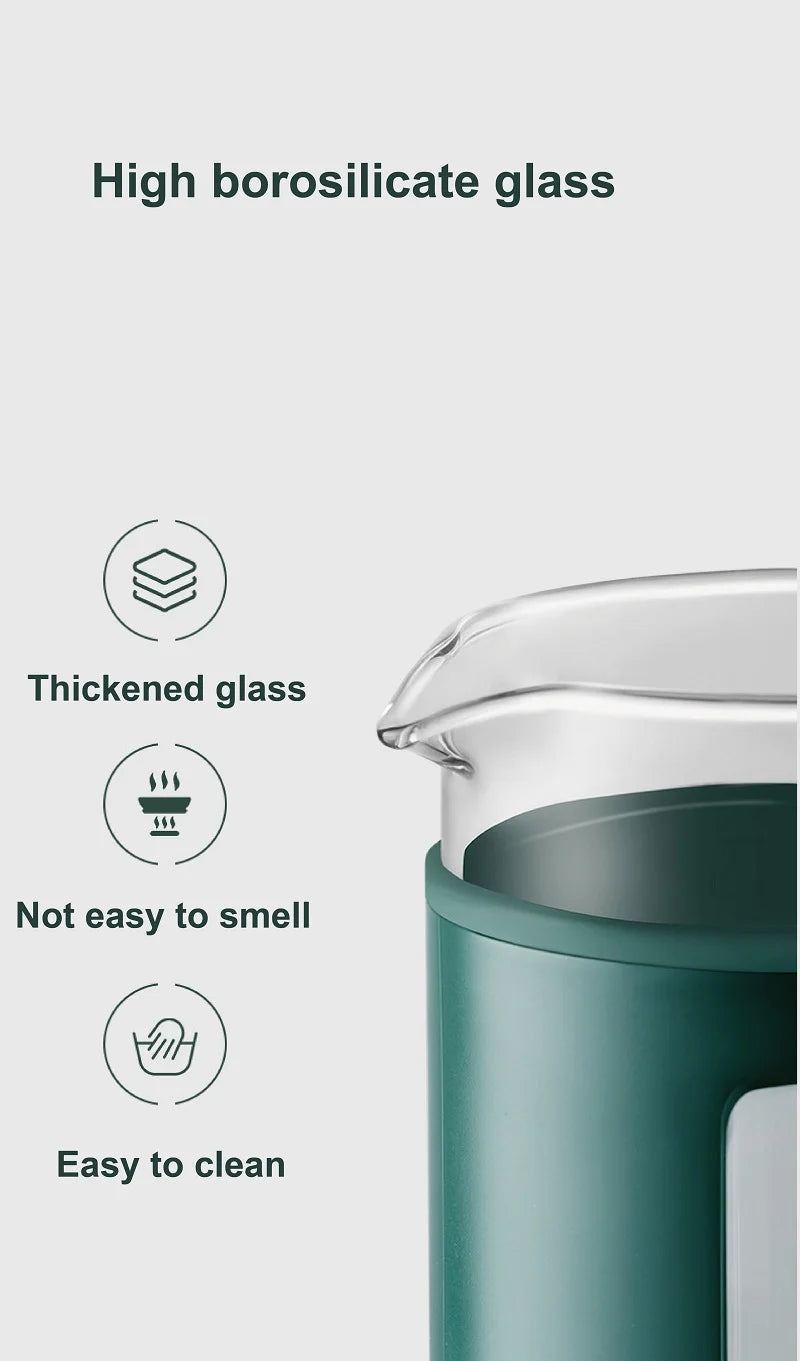 600ml Smart Tea Maker Portable Mini Health Pot Home Travel Multi-function Electric Kettle Automatic keep warm Kettle 220V